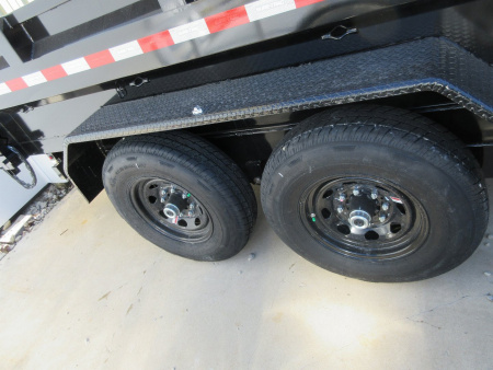 New 2026 Sure-Trac 82 IN x 14 HD Low Profile Dump Trailer 14K Telescopic Dump Trailer