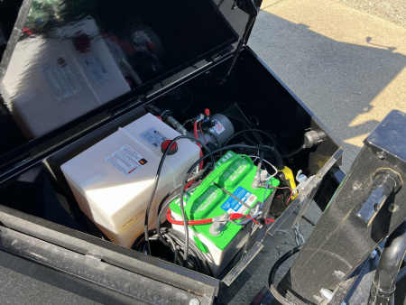 New 2026 Sure-Trac 82 IN x 14 HD Low Profile Dump Trailer 14K Telescopic Dump Trailer