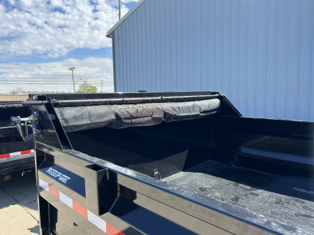 New 2026 Sure-Trac 82 IN x 14 HD Low Profile Dump Trailer 14K Telescopic Dump Trailer