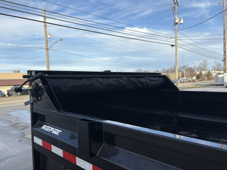 New 2026 Sure-Trac 82 IN x 14 HD Low Profile Dump Trailer 14K Telescopic Dump Trailer