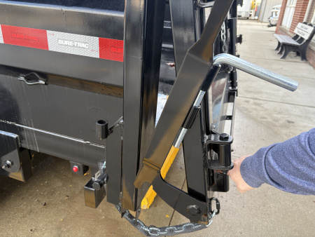 New 2026 Sure-Trac 82 IN x 14 HD Low Profile Dump Trailer 14K Telescopic Dump Trailer