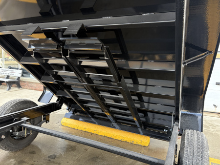 New 2026 Sure-Trac 82 IN x 14 HD Low Profile Dump Trailer 14K Telescopic Dump Trailer