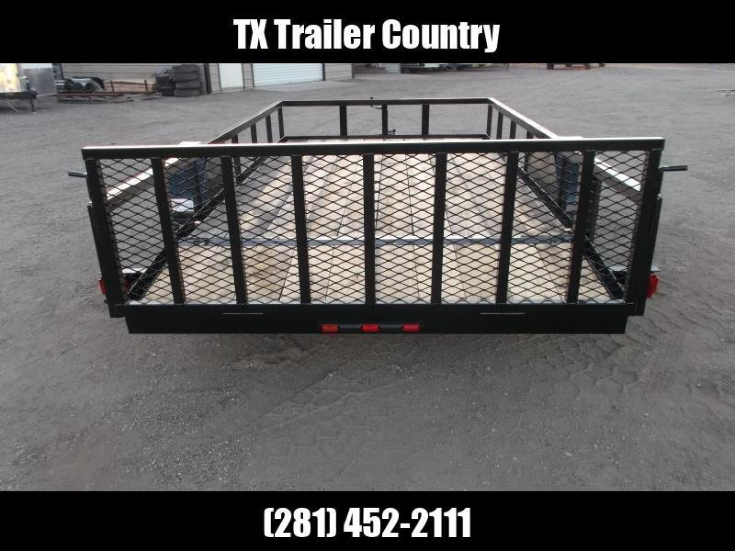 New 2026 Longhorn Trailers 77x12 Utility Trailer / 2ft Dovetail / 2ft Ramp Gate / LED Lights