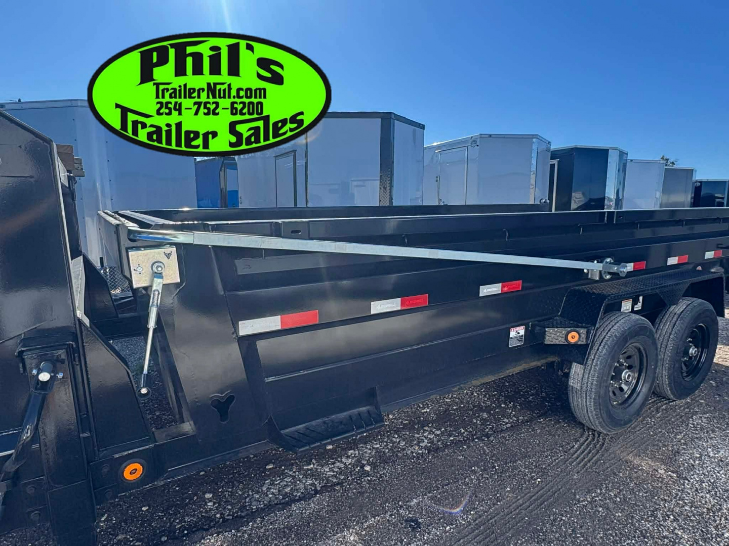 New 2026 Iron Bull 83X16 Dump Trailer 24'' SIDES & PRO RETRACTABLE TARP UPGRADE! ONLY 1 AVAILABLE AT THIS PRICE!
