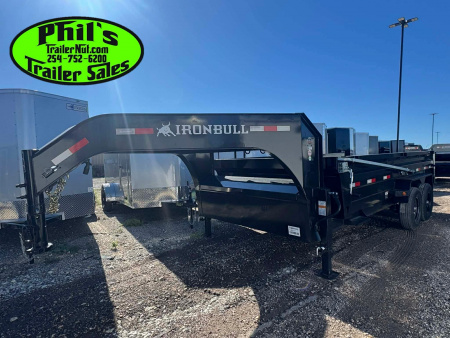 New 2026 Iron Bull 83X16 Dump Trailer 24'' SIDES & PRO RETRACTABLE TARP UPGRADE! ONLY 1 AVAILABLE AT THIS PRICE!