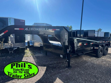 New 2026 Iron Bull 83X16 Dump Trailer 24'' SIDES & PRO RETRACTABLE TARP UPGRADE! ONLY 1 AVAILABLE AT THIS PRICE!