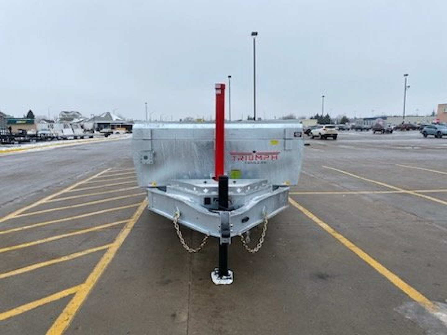 New 2025 TRIUMPH TA 7'x16'-20K Galvanized Dump Trailer