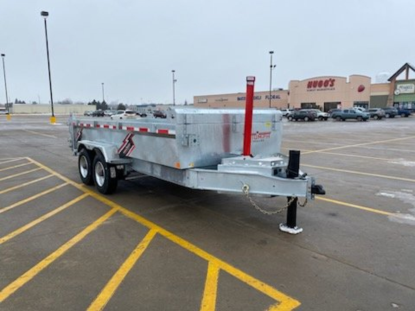 New 2025 TRIUMPH TA 7'x16'-20K Galvanized Dump Trailer