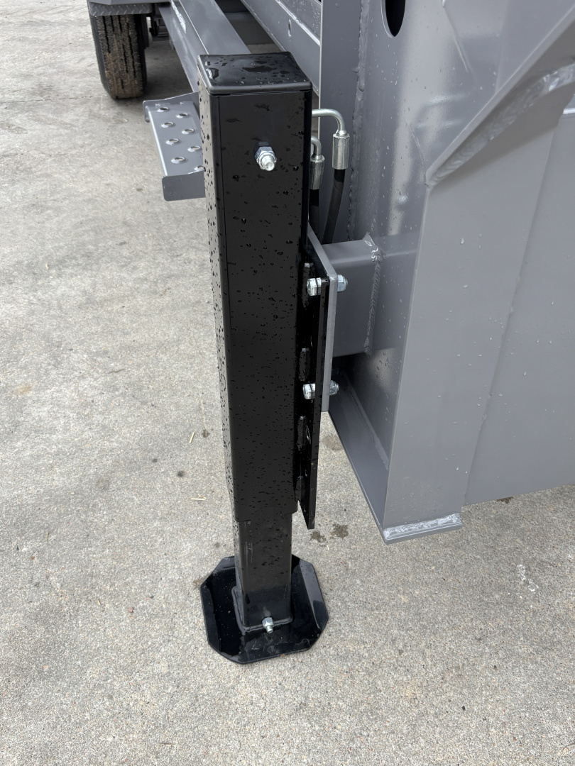 New 2025 Midsota 82"x16' Gooseneck Roll Off Dump Trailer