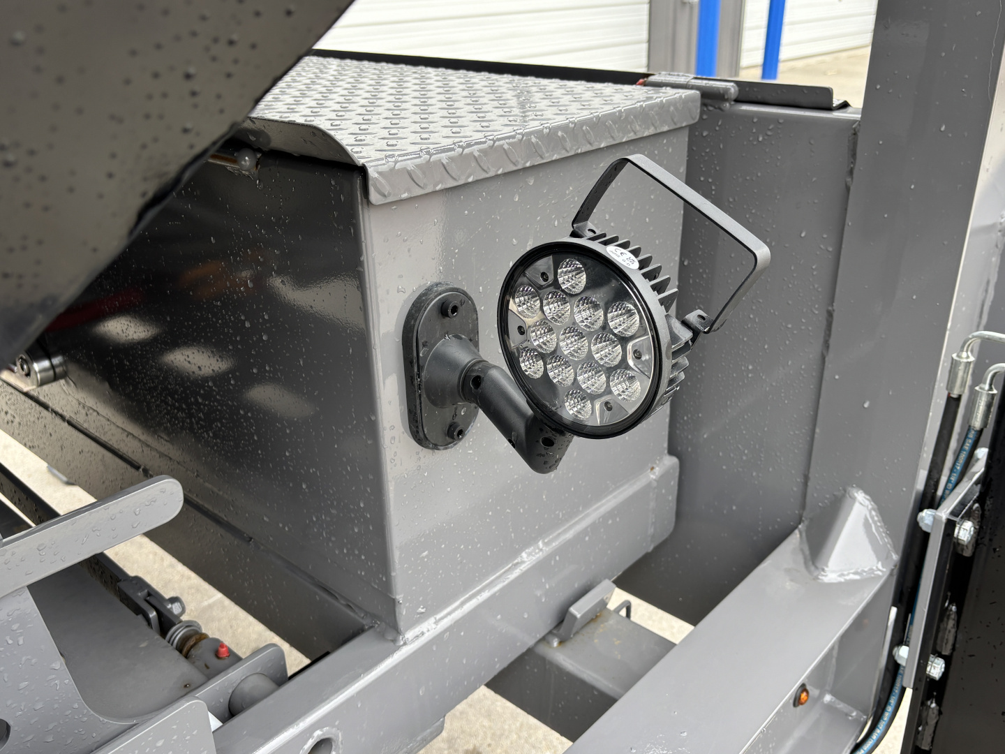 New 2025 Midsota 82"x16' Gooseneck Roll Off Dump Trailer