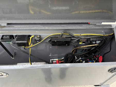 New 2025 Midsota 82"x16' Gooseneck Roll Off Dump Trailer