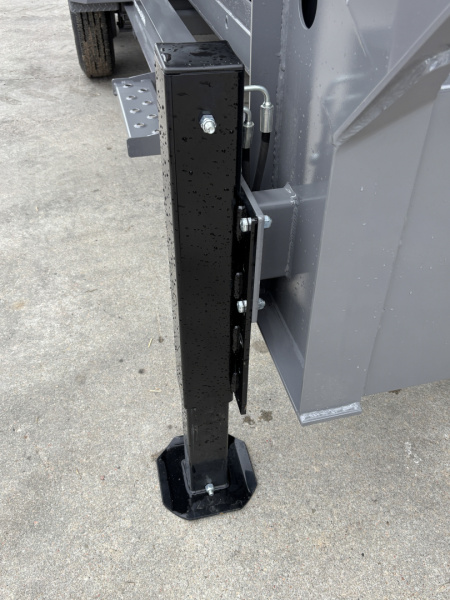 New 2025 Midsota 82"x16' Gooseneck Roll Off Dump Trailer