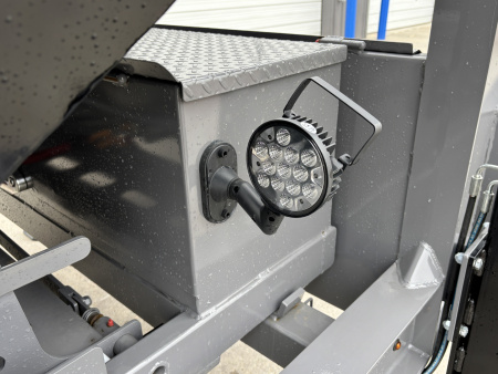 New 2025 Midsota 82"x16' Gooseneck Roll Off Dump Trailer