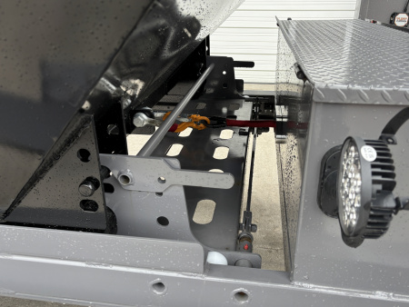 New 2025 Midsota 82"x16' Gooseneck Roll Off Dump Trailer