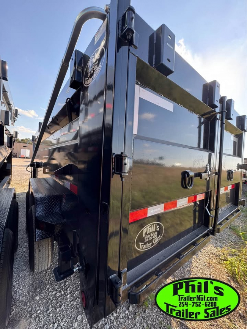 New 2026 Iron Bull 83X16 Dump Trailer 36'' SIDES & PRO RETRACTABLE TARP UPGRADE & ALUMINUM RAMPS!