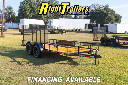 New 2026 6x14 Triple Crown Utility Trailer