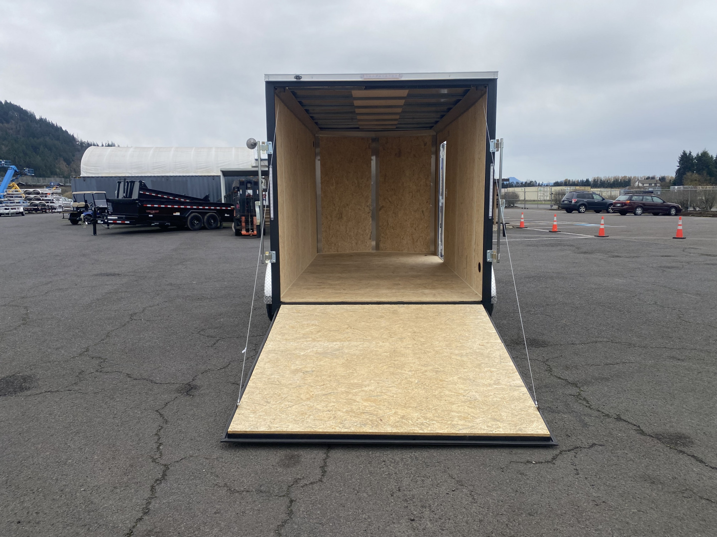 New 2026 Formula Traverse 7x14 Enclosed Trailer w/ Rear Ramp Door 7K GVWR