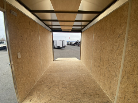 New 2026 Formula Traverse 7x14 Enclosed Trailer w/ Rear Ramp Door 7K GVWR