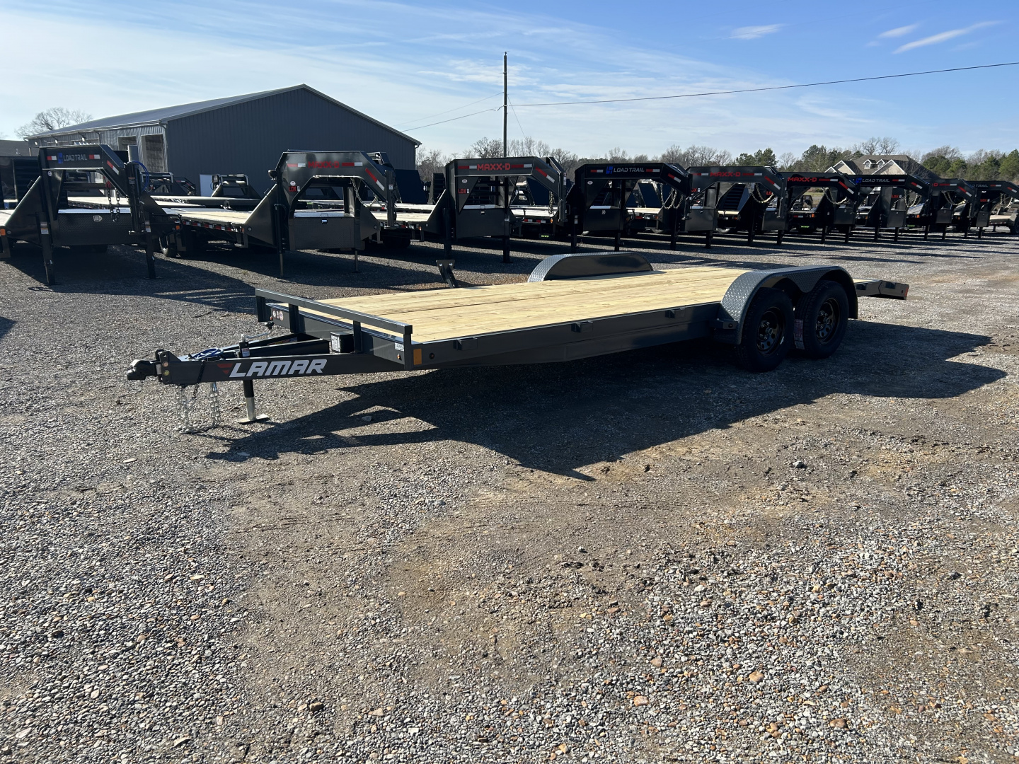 New 2026 Lamar Car Hauler Trailer | 83" x 20' | 7K GVWR