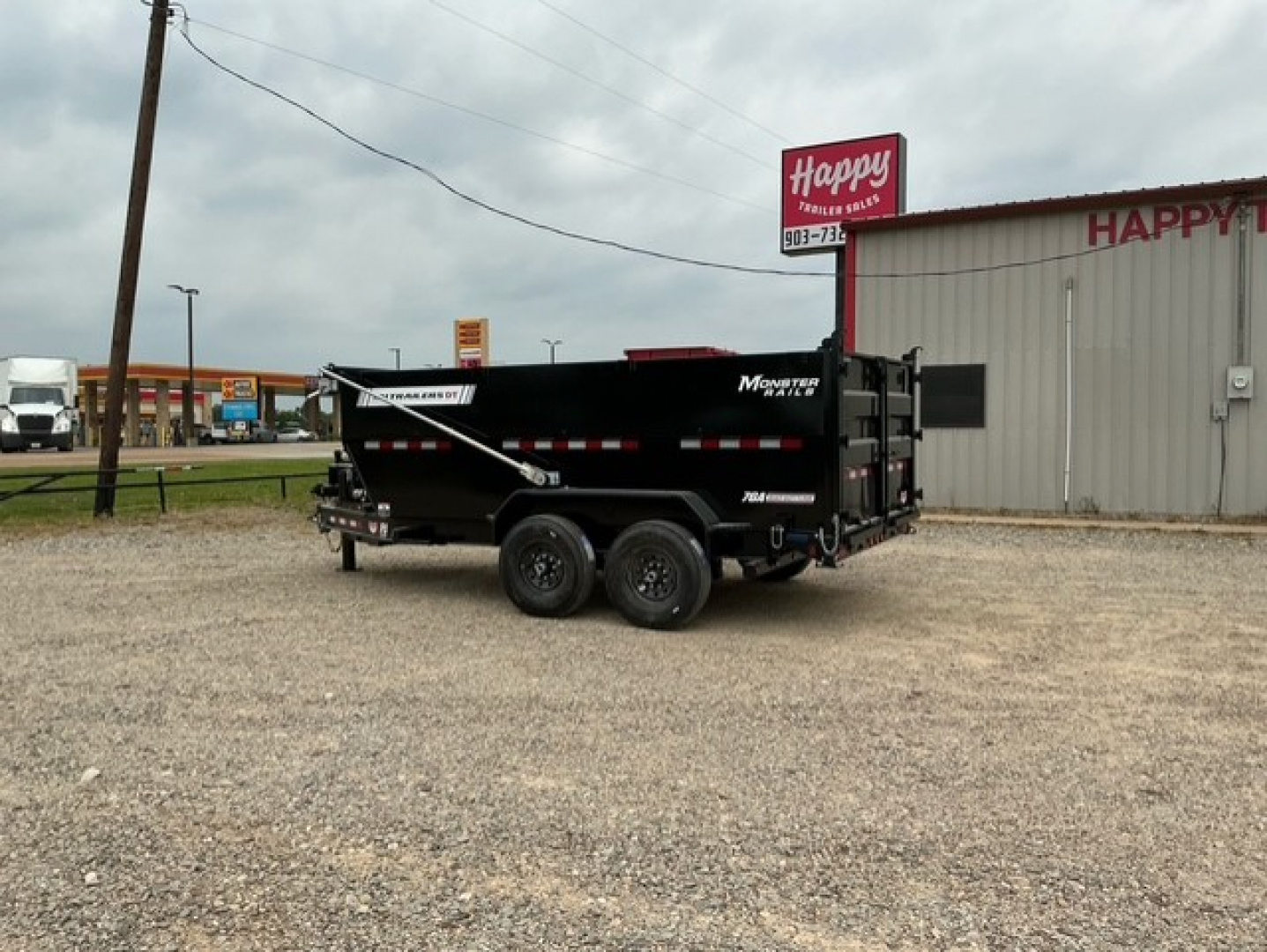 New 2026 PJ 83"x14' BP Tandem Axle Low Pro Telescopic Dump w/ 48" Sides – DT Voyager Package