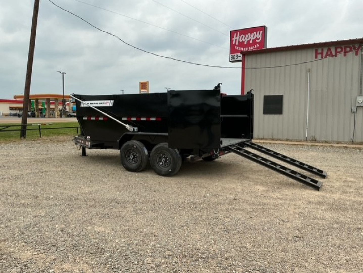 New 2026 PJ 83"x14' BP Tandem Axle Low Pro Telescopic Dump w/ 48" Sides – DT Voyager Package