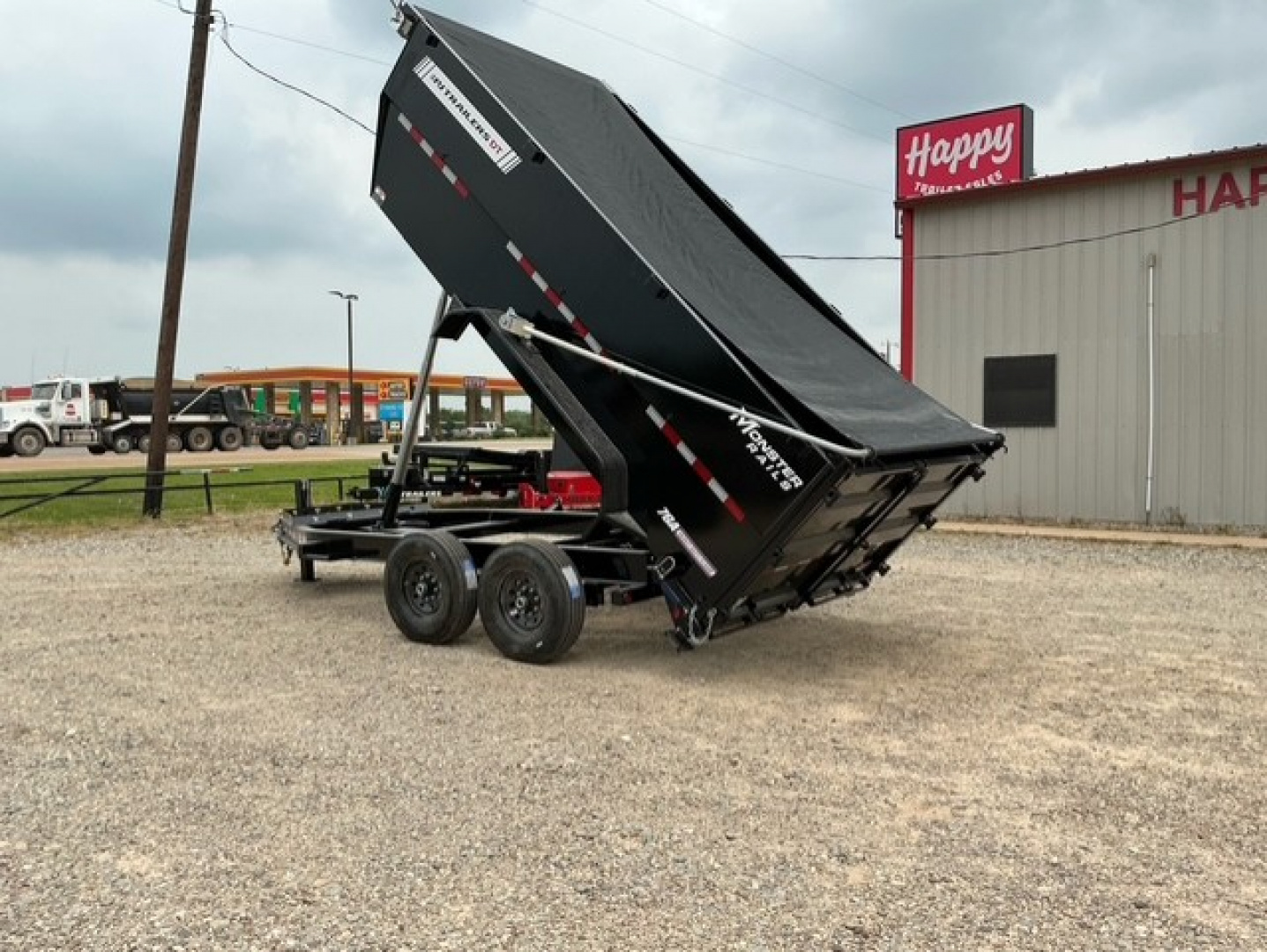 New 2026 PJ 83"x14' BP Tandem Axle Low Pro Telescopic Dump w/ 48" Sides – DT Voyager Package