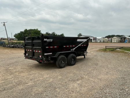 New 2026 PJ 83 x14' BP Tandem Axle Low Pro Telescopic Dump w/ 48  Sides – DT Voyager Package