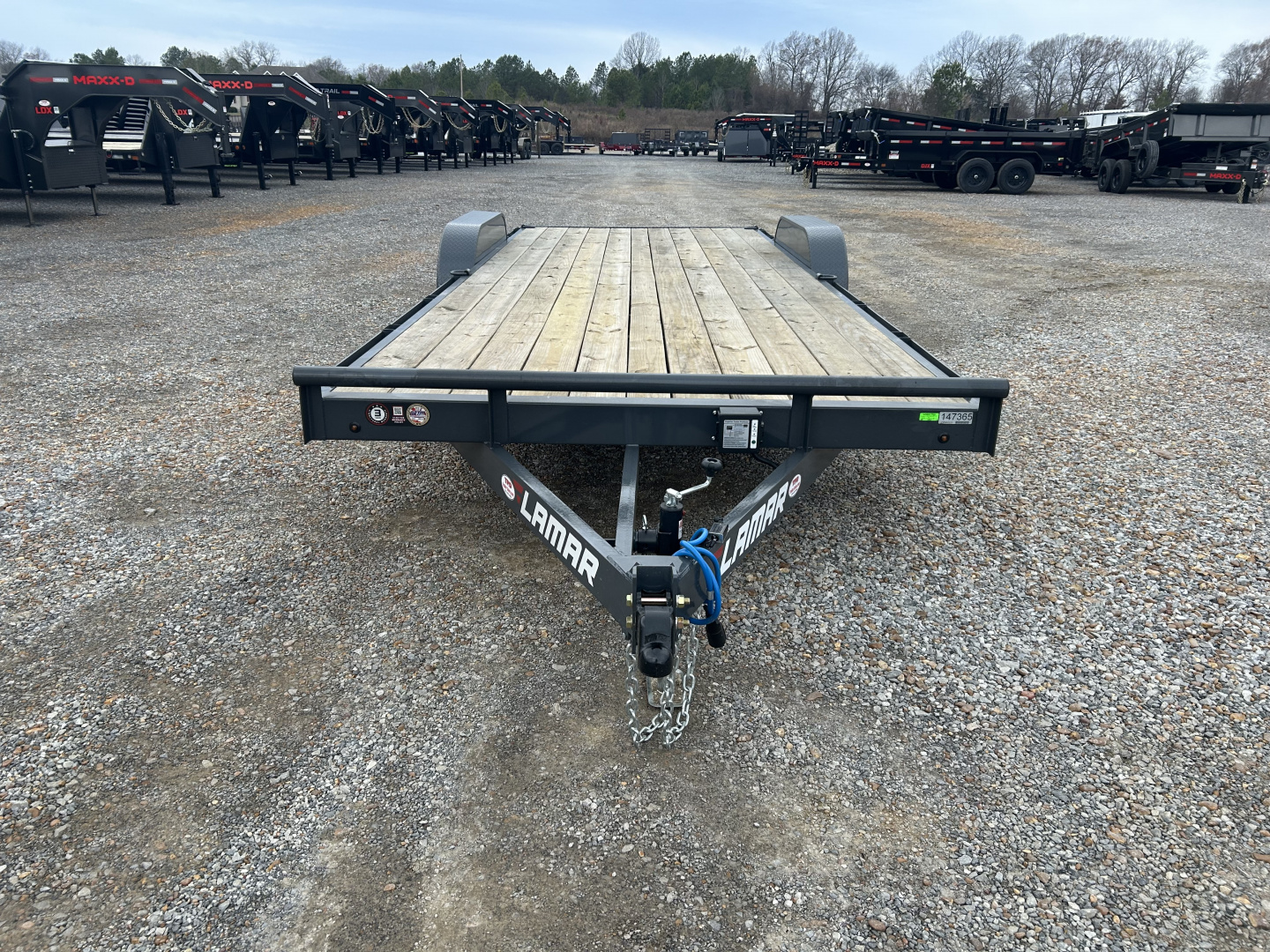 New 2026 Lamar Car Hauler Trailer | 83" x 22' | 7K GVWR