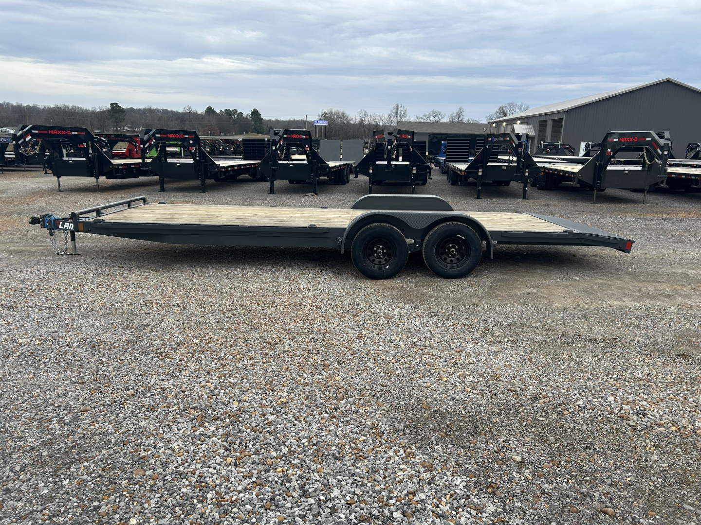 New 2026 Lamar Car Hauler Trailer | 83" x 22' | 7K GVWR