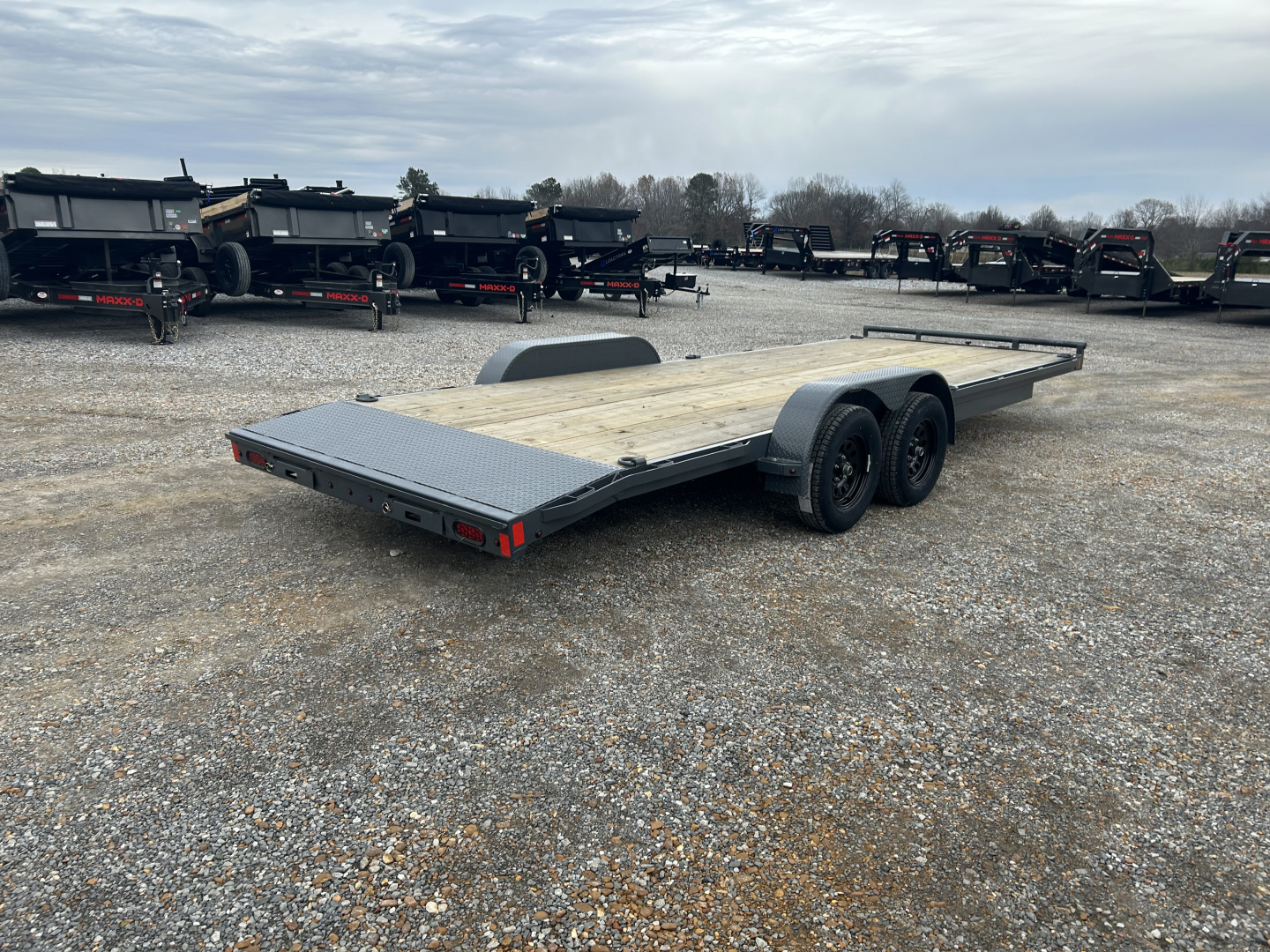 New 2026 Lamar Car Hauler Trailer | 83" x 22' | 7K GVWR