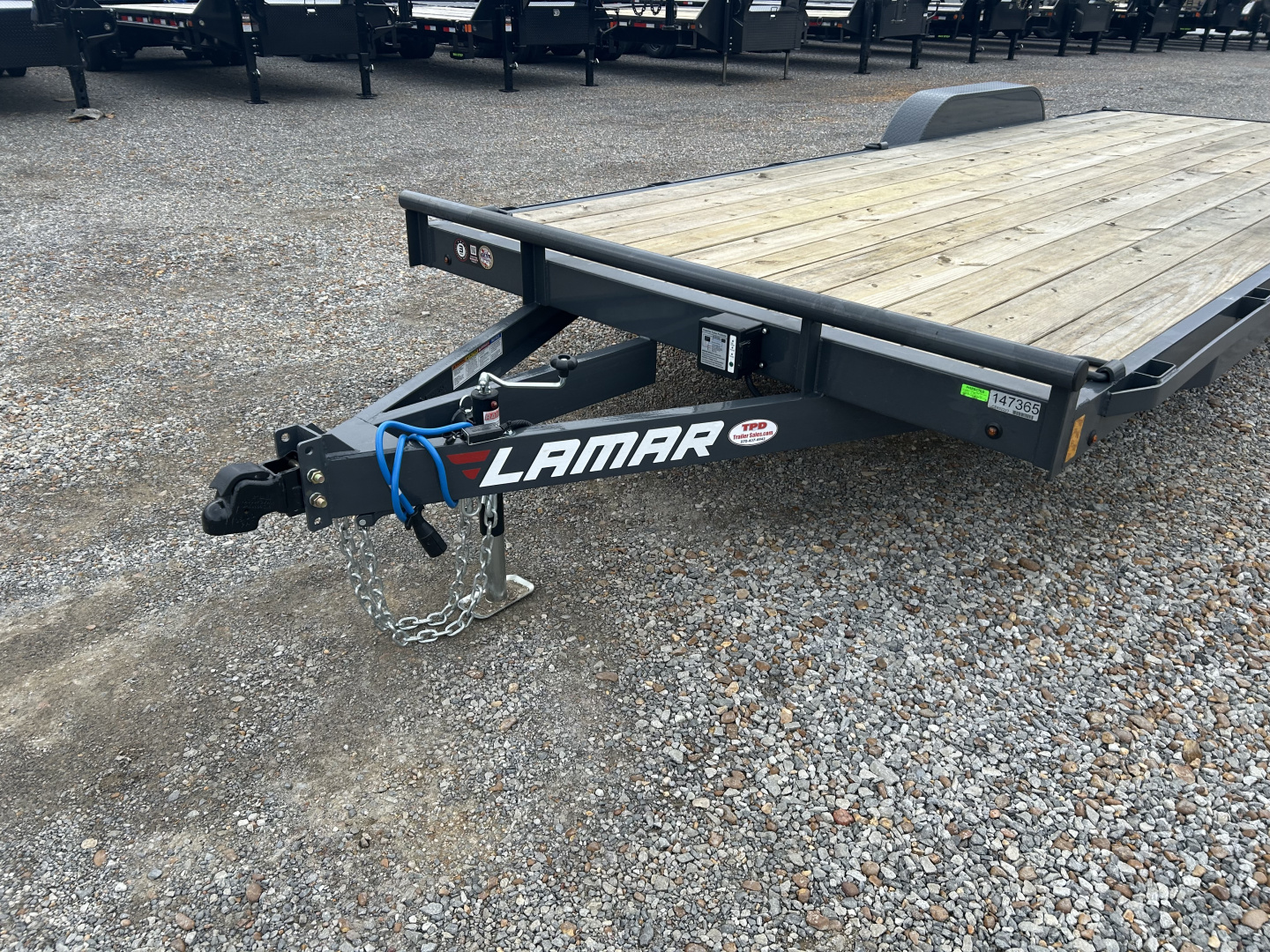 New 2026 Lamar Car Hauler Trailer | 83" x 22' | 7K GVWR