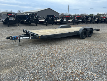 New 2026 Lamar Car Hauler Trailer | 83" x 22' | 7K GVWR