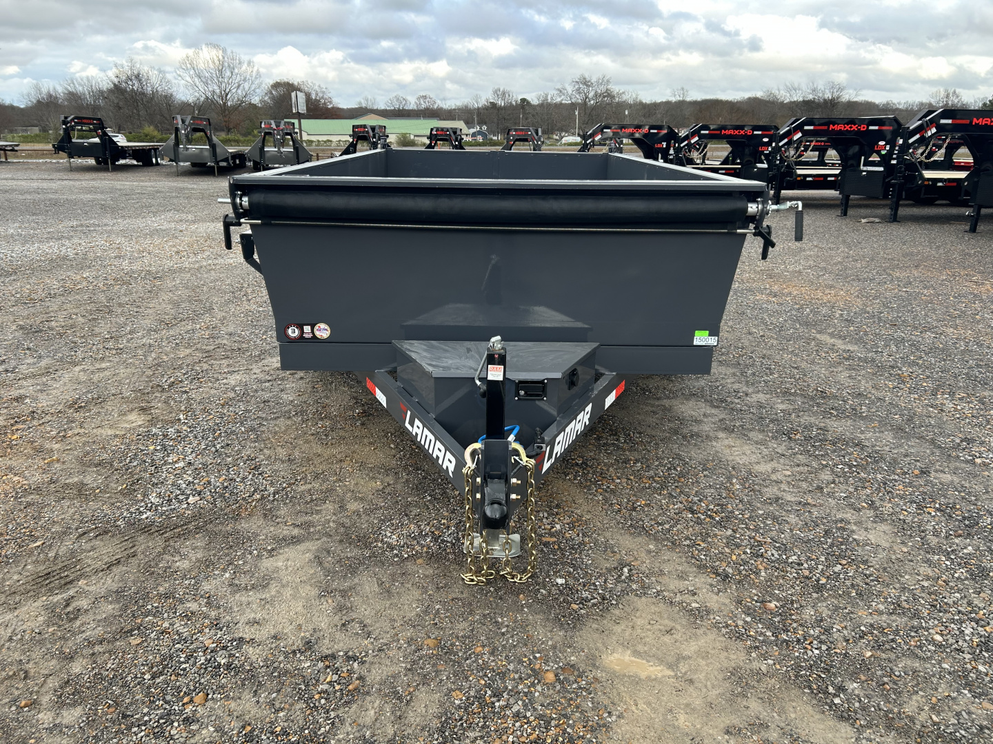 New 2026 Lamar Dump Trailer | 77" x 12' | 10K GVWR