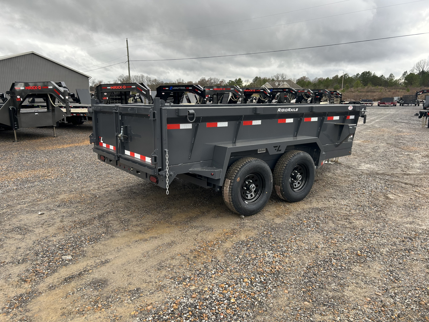 New 2026 Lamar Dump Trailer | 77" x 12' | 10K GVWR