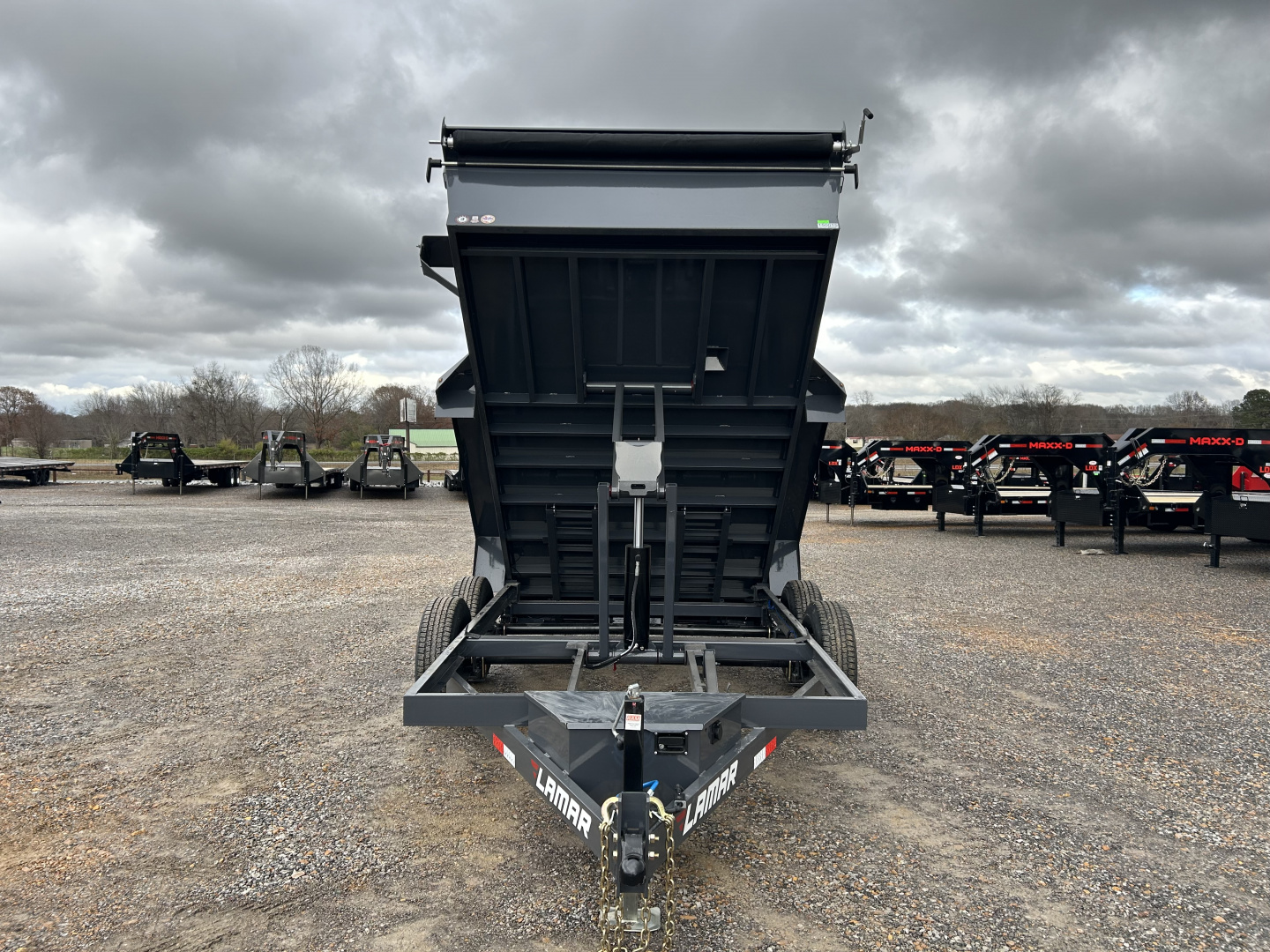 New 2026 Lamar Dump Trailer | 77" x 12' | 10K GVWR