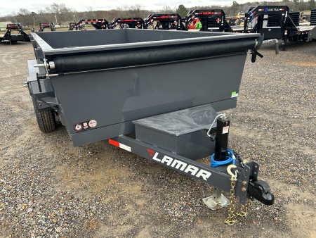 New 2026 Lamar Dump Trailer | 77" x 12' | 10K GVWR