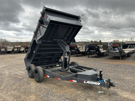 New 2026 Lamar Dump Trailer | 77" x 12' | 10K GVWR