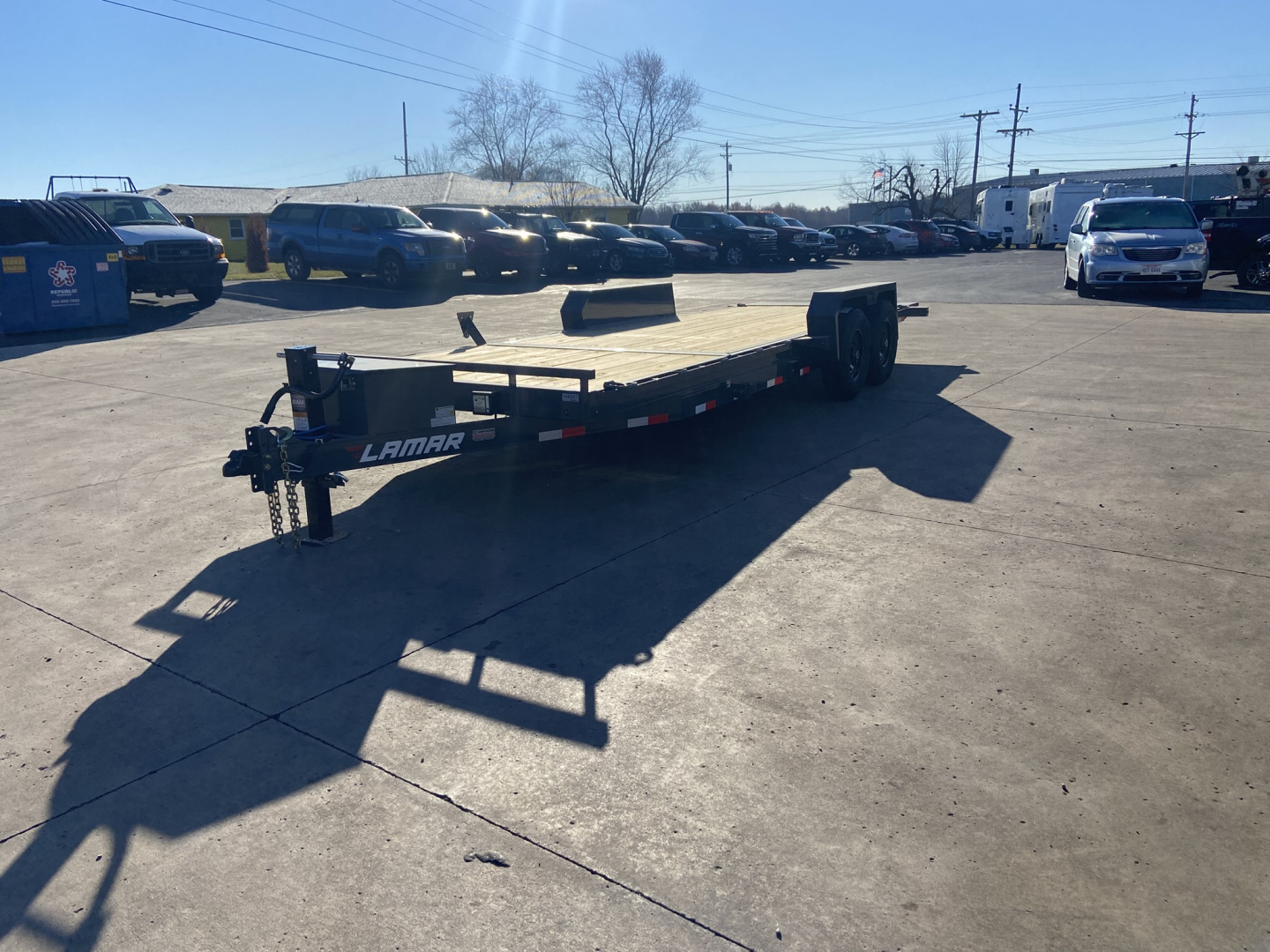New 2026 Lamar 14K Equipment Trailer 22'