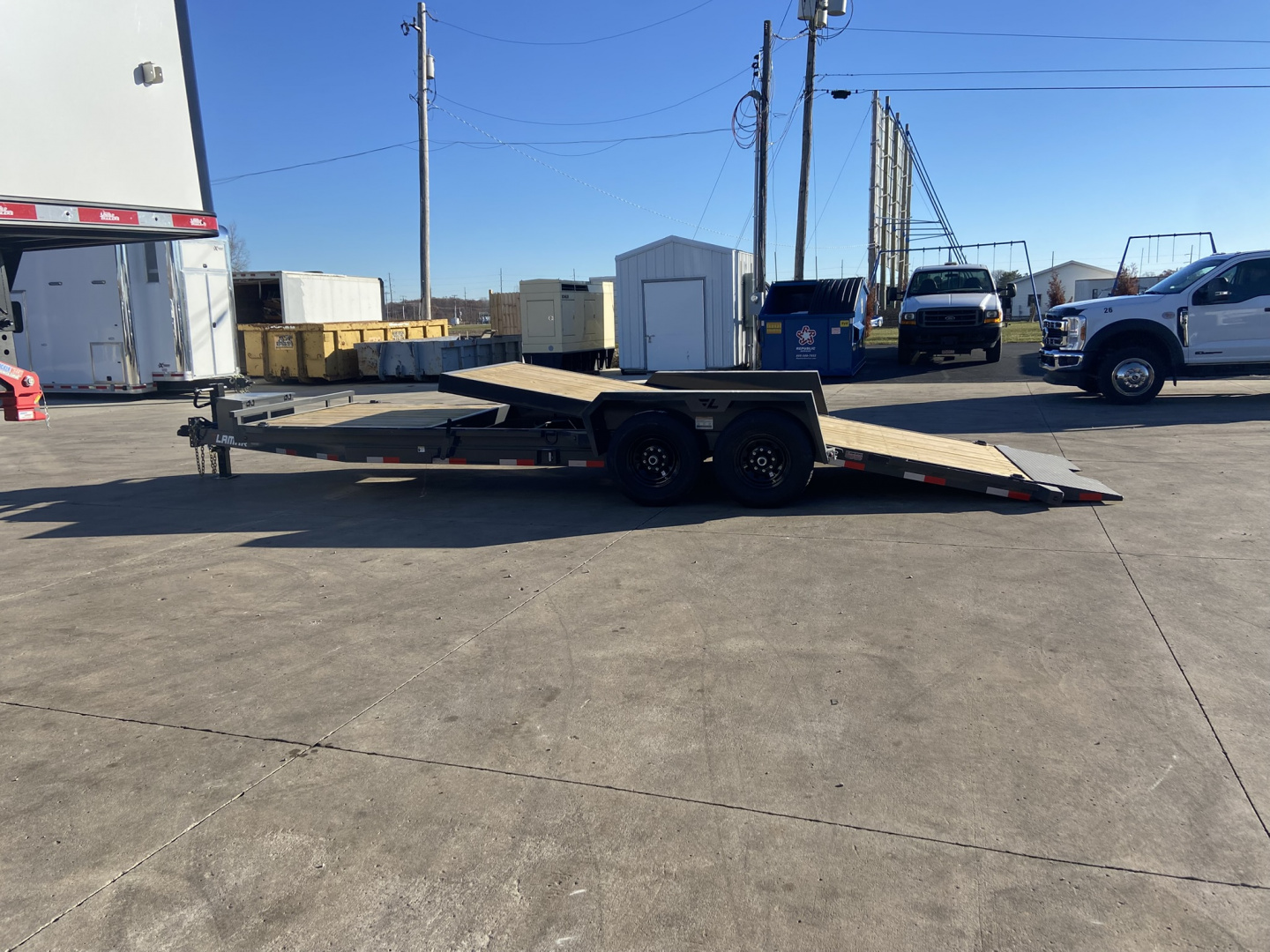New 2026 Lamar 14K Equipment Trailer 22'