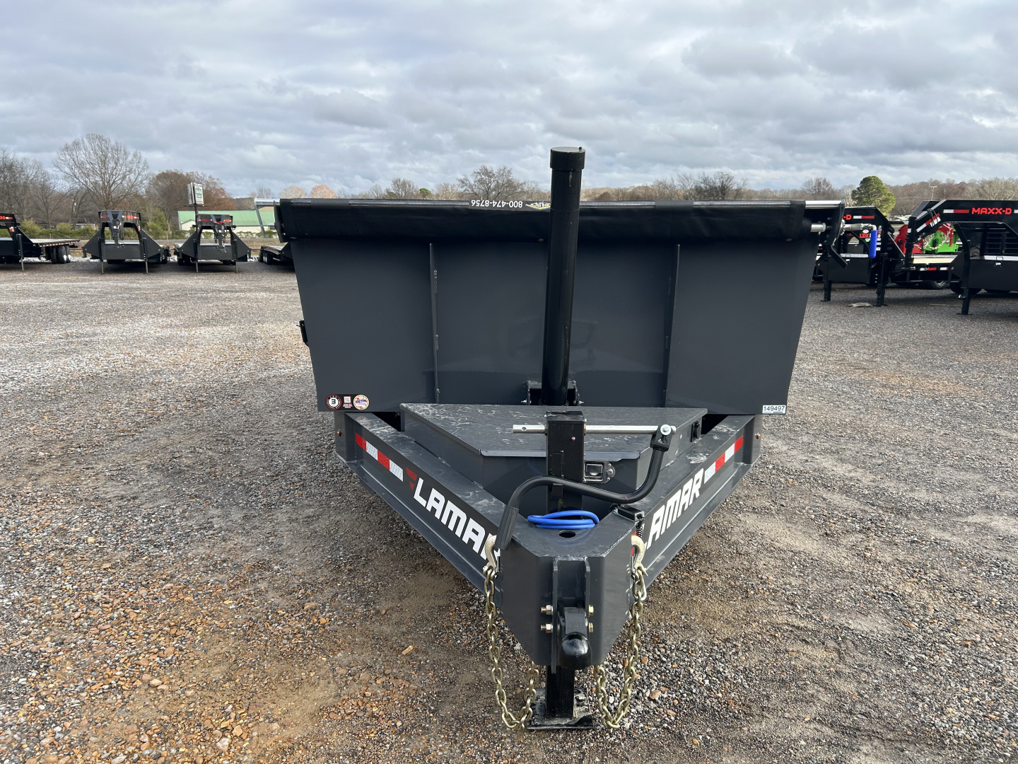 New 2026 Lamar Dump Trailer | 83" x 16' | 21K GVWR