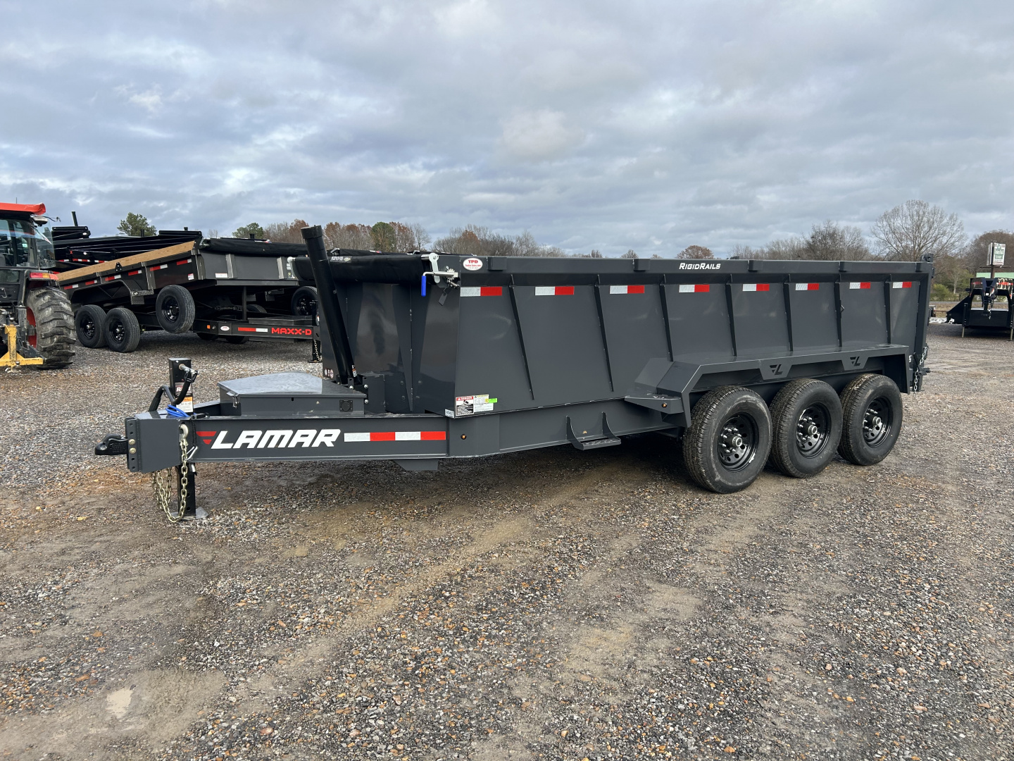 New 2026 Lamar Dump Trailer | 83" x 16' | 21K GVWR