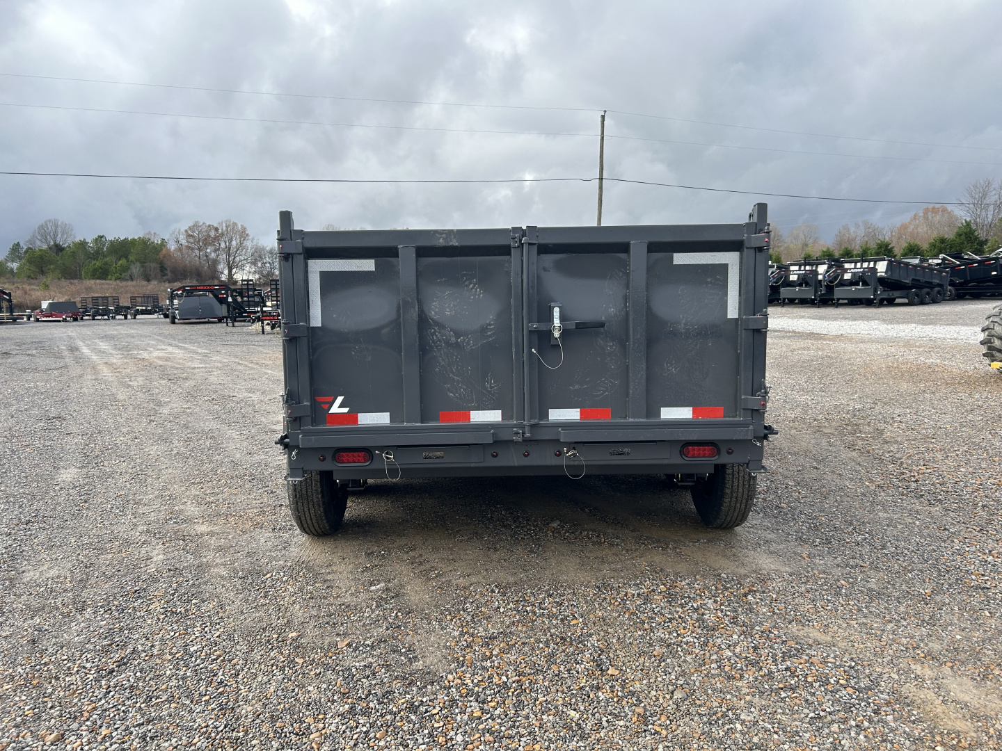 New 2026 Lamar Dump Trailer | 83" x 16' | 21K GVWR