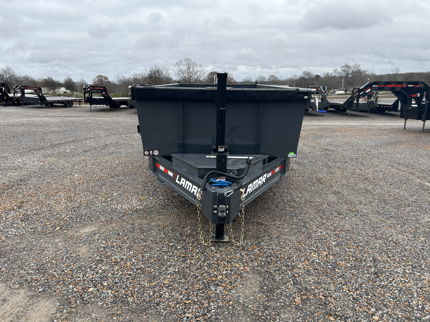 New 2026 Lamar Dump Trailer | 83" x 16' | 21K GVWR
