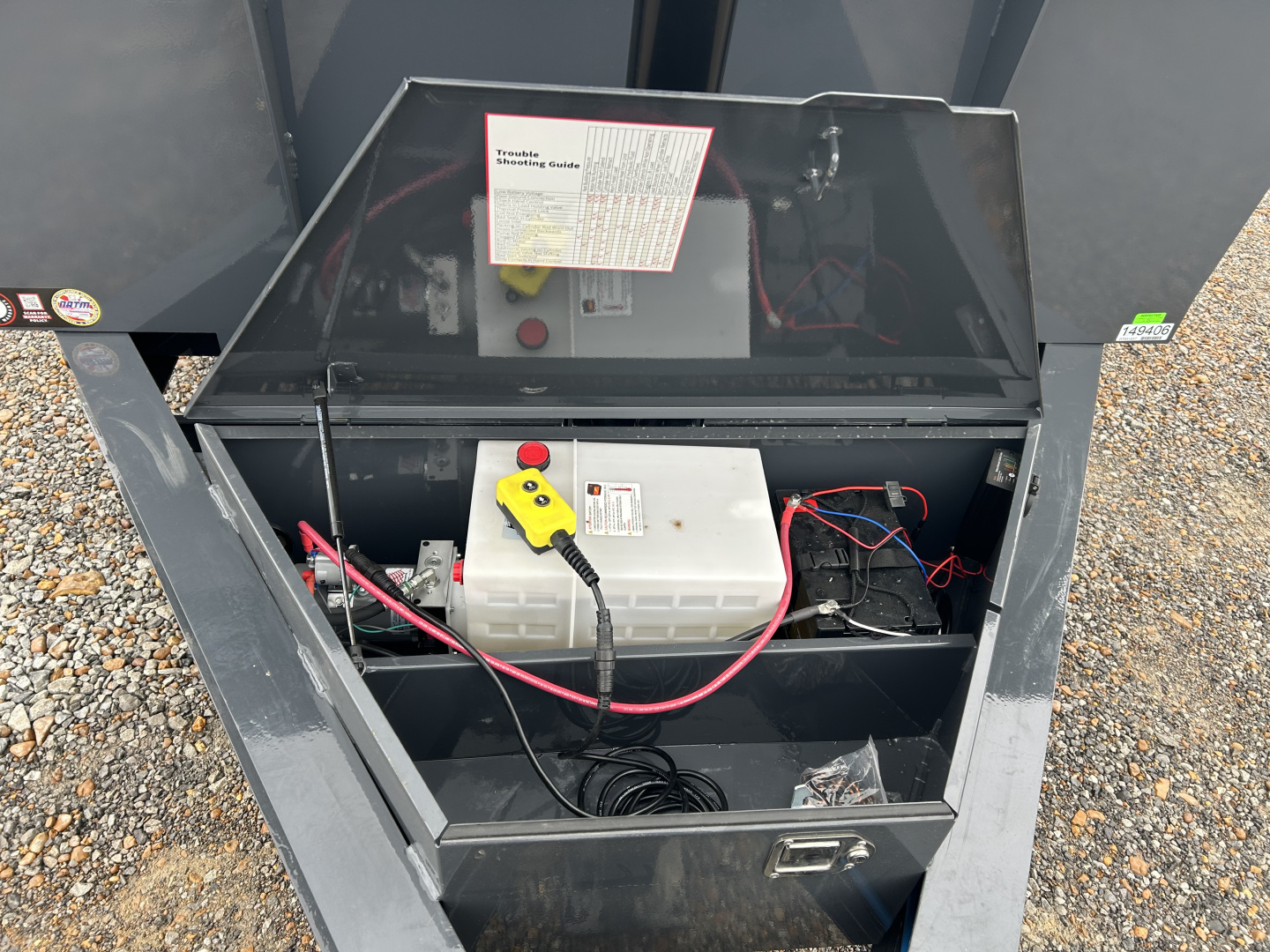 New 2026 Lamar Dump Trailer | 83" x 16' | 21K GVWR