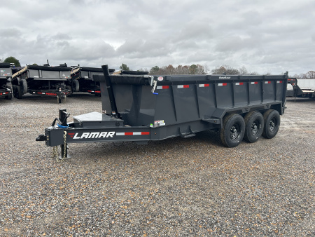New 2026 Lamar Dump Trailer | 83" x 16' | 21K GVWR