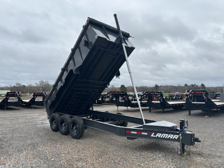 New 2026 Lamar Dump Trailer | 83" x 16' | 21K GVWR