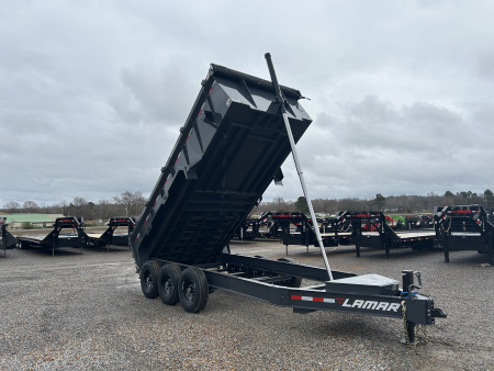 New 2026 Lamar Dump Trailer | 83" x 16' | 21K GVWR