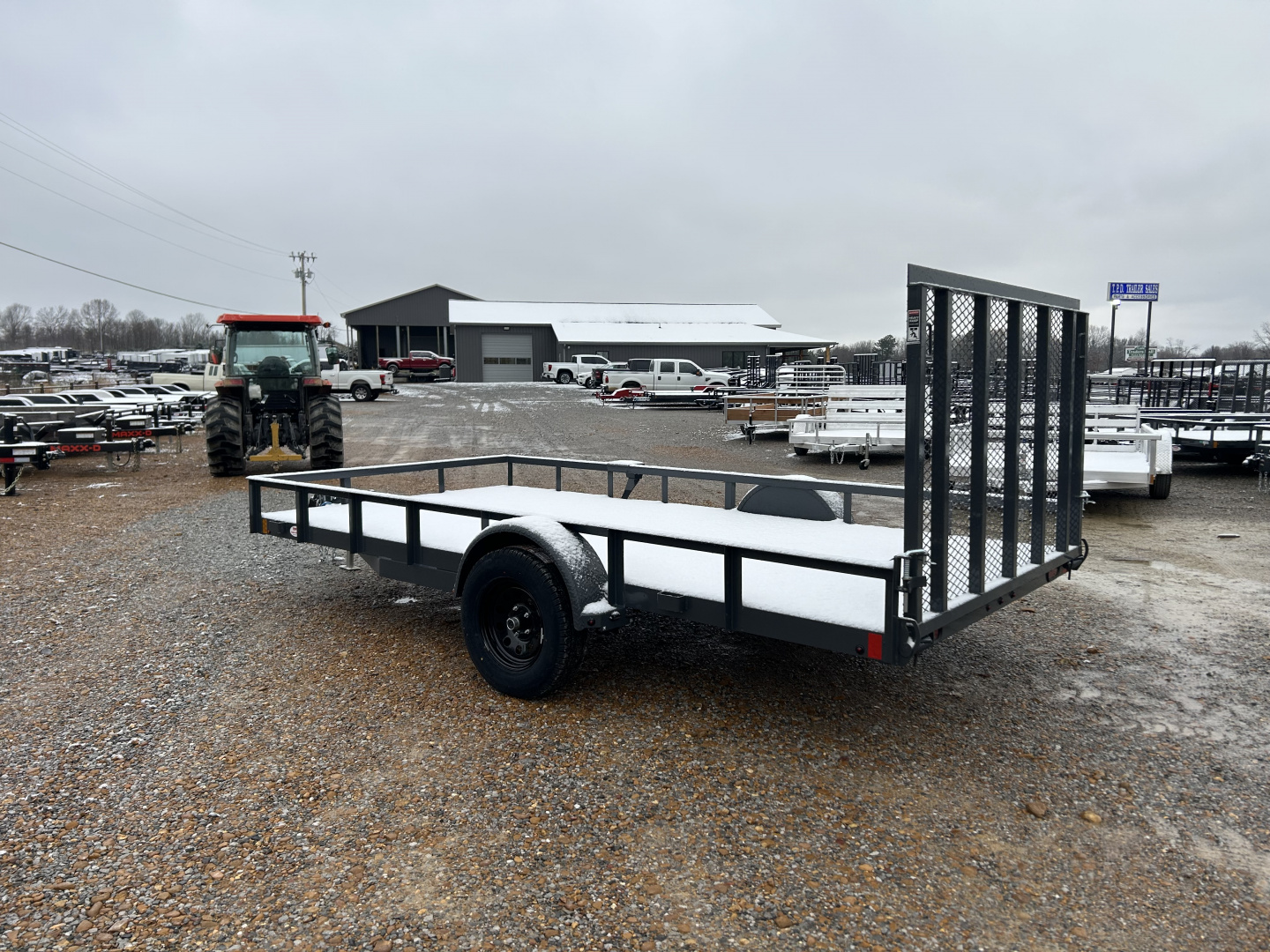 New 2026 Lamar 83"X14' 3K Utility Trailer