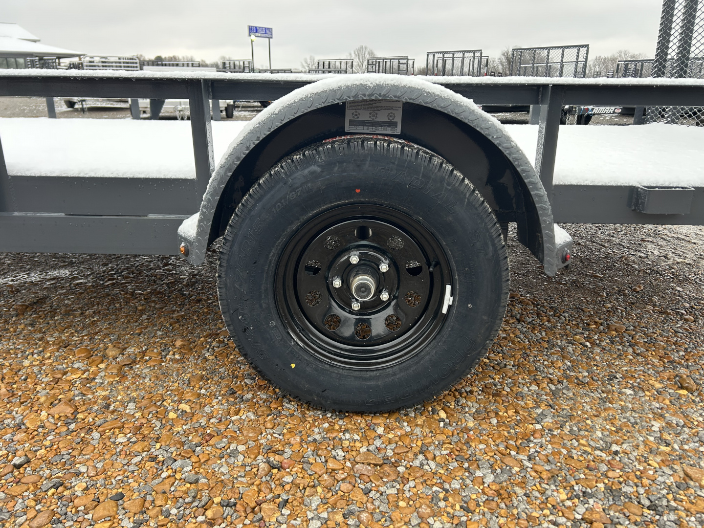 New 2026 Lamar 83"X14' 3K Utility Trailer