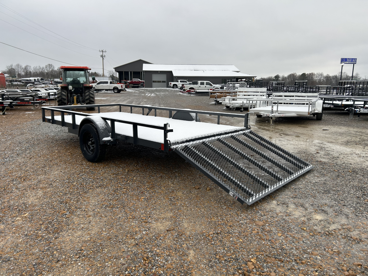 New 2026 Lamar 83"X14' 3K Utility Trailer